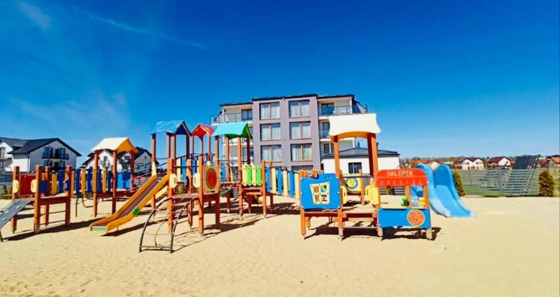 Klimatyzowany Apartament Blue , Sarbinowo Parking Basen Εξωτερικό φωτογραφία