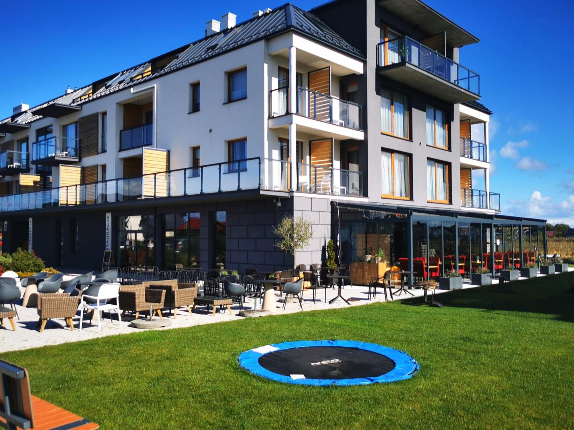 Klimatyzowany Apartament Blue , Sarbinowo Parking Basen Εξωτερικό φωτογραφία